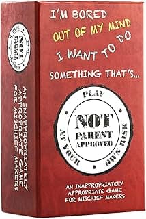 Not Parent Approved - The Hilarious Family Game Night Card Game for Kids, Teens & Tweens, The Perfect Funny Christmas & Birthday Gift for Boys & Girls