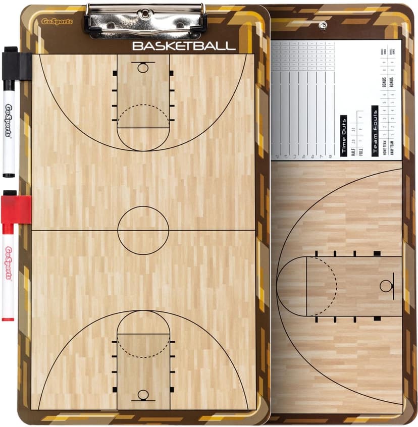 GoSports Premium Dry Erase Coaches Clipboards – Basketball, Baseball, Football, Soccer, Hockey, Volleyball, Lacrosse