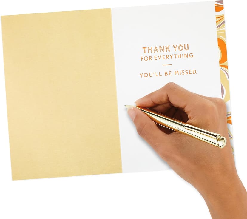 Hallmark Coworker Goodbye Card (Thank You For Everything)