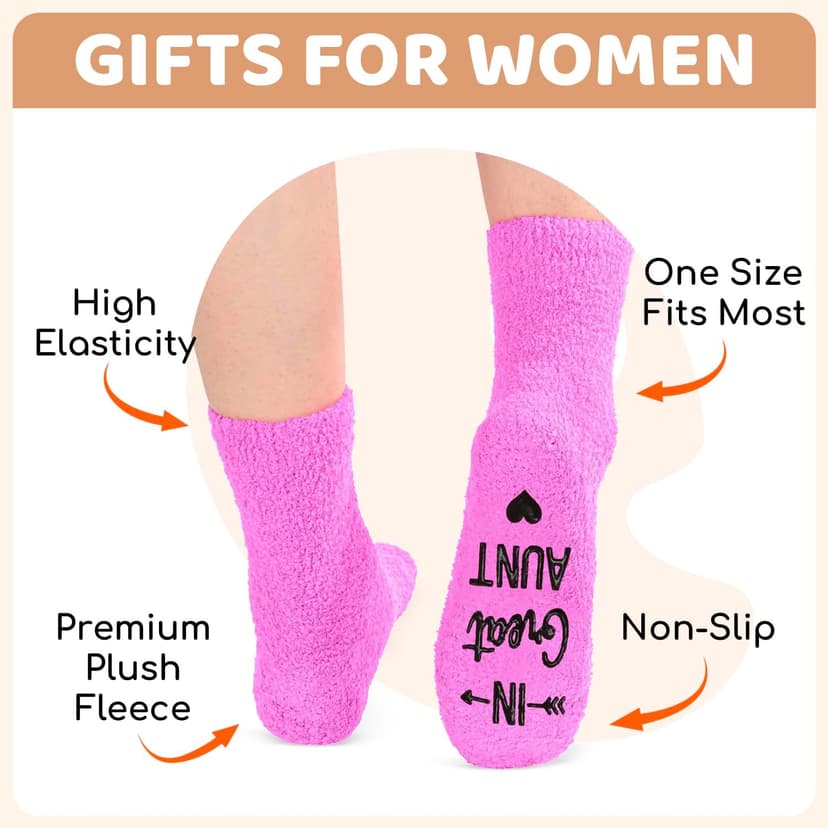 HAPPYPOP Mothers Day Socks - Gifts for Sister Mom Daughter in Law, Godmother Socks