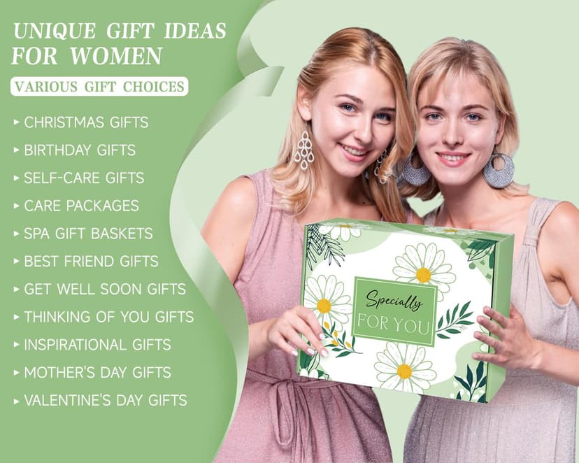 Birthday Gifts for Women Self Care Friendship Gifts, Vanilla Relaxing Spa Gifts Basket Care Package w/ Luxury Flannel Blanket 20 Oz Tumbler, Unique Mothers Day Gift Idea for Mom Her Friend Sister Wife