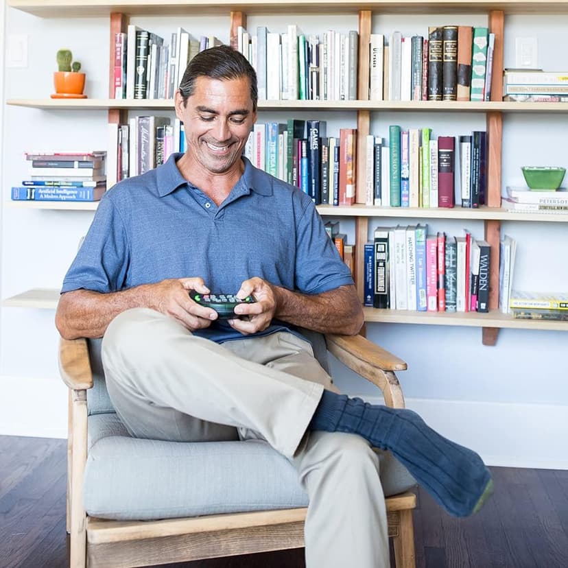 Educational Insights BrainBolt - Handheld Memory Game with Light and Sound, Electronic Brain Games, Single Player Brain Teasers for Kids Teens, & Adults, Gamer Gifts for Boys & Girls Ages 7+