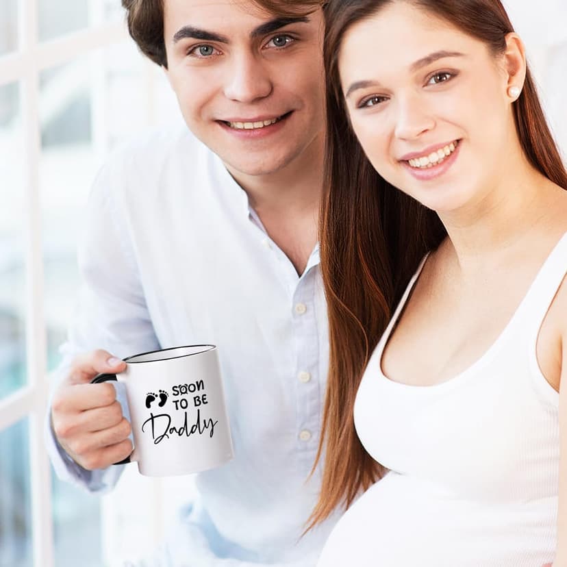 YHRJWN New Dad Gifts, Christmas Gifts for New Daddy, Father to Be Gift, Expectant Dad Gift, Soon to Be Daddy Set