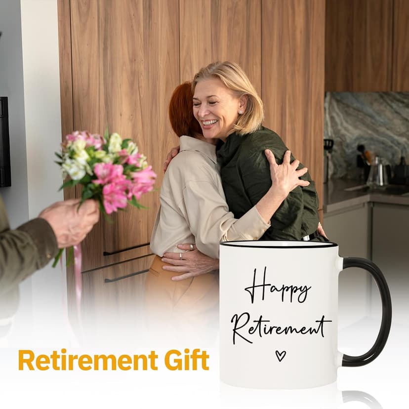 Aurahouse Retirement Gift for Woman Men, Funny Retirement Mug Decorations, Best Retirement Gifts for Women Men 2025, Coworker, Friend, Teacher, Boss, Sisters, Mom, Retired Gifts Not My Problem Anymore