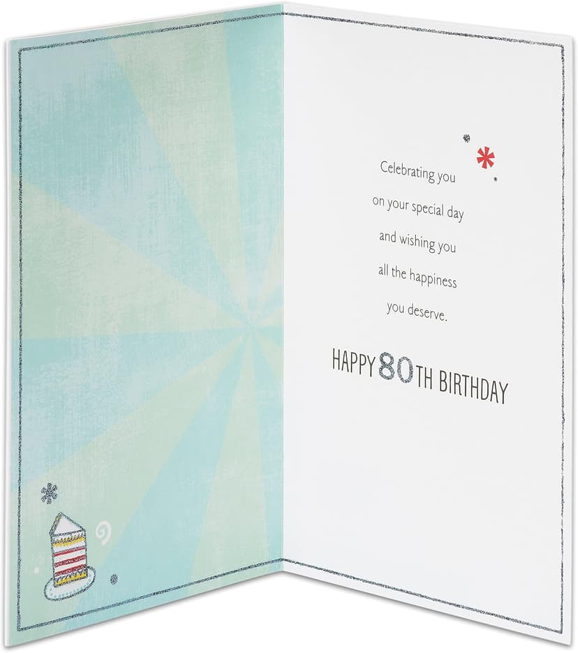 American Greetings 80th Birthday Card (In 80 Years)
