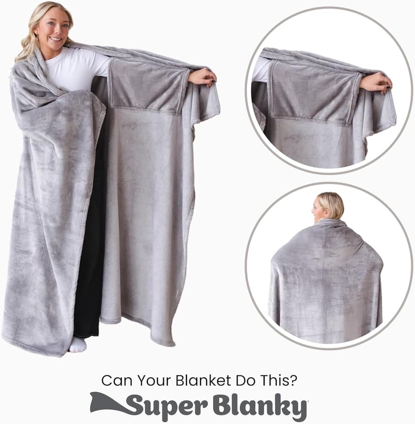 Wearable Blankets for Women, Adult Wearable Blanket Men, Girlfriend Gifts for Women Dorm Room Essentials for Her