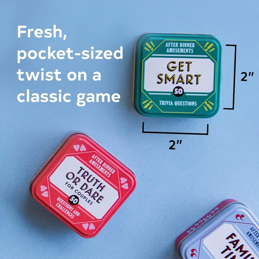 After Dinner Amusements: Do You Remember? 50 Questions to Share Memories (Conversation Game for Family and Friends, Gift for Host or Hostess)