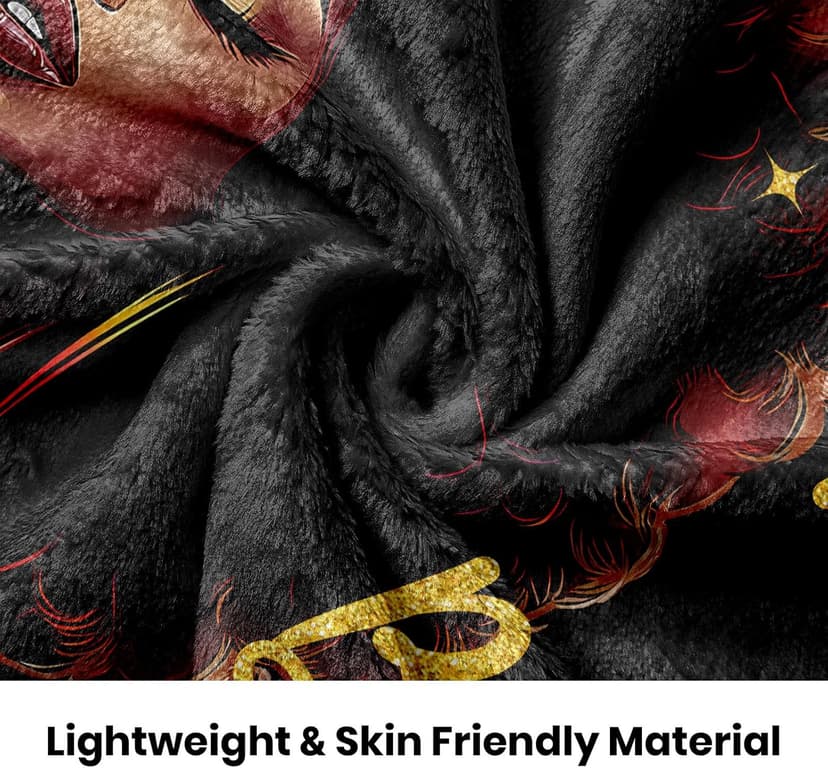 African American Birthday Gifts for Women, Birthday Black Lady Women Girl Positive Blanket 60"X50", Encouragement Inspirational Birthday Gifts, Afro Gifts Idea for Best Friend Healing Birthday Gifts