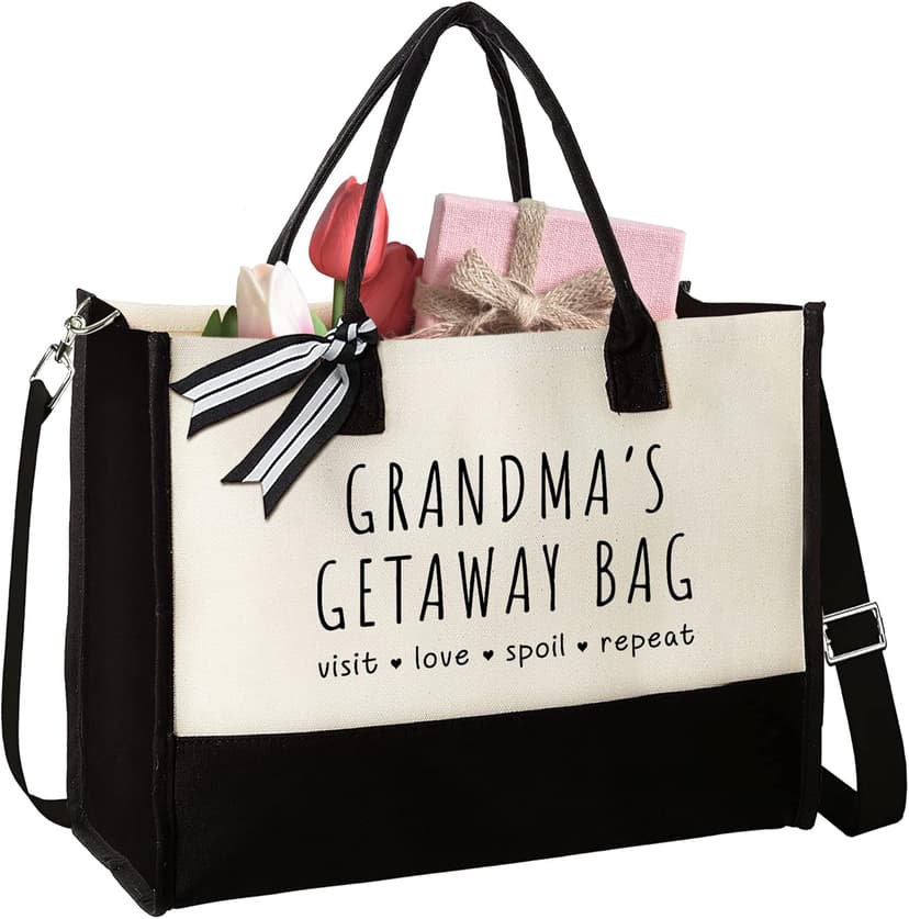 Grandma Gifts - Gifts for Grandma from Grandchildren - Canvas Tote Bag