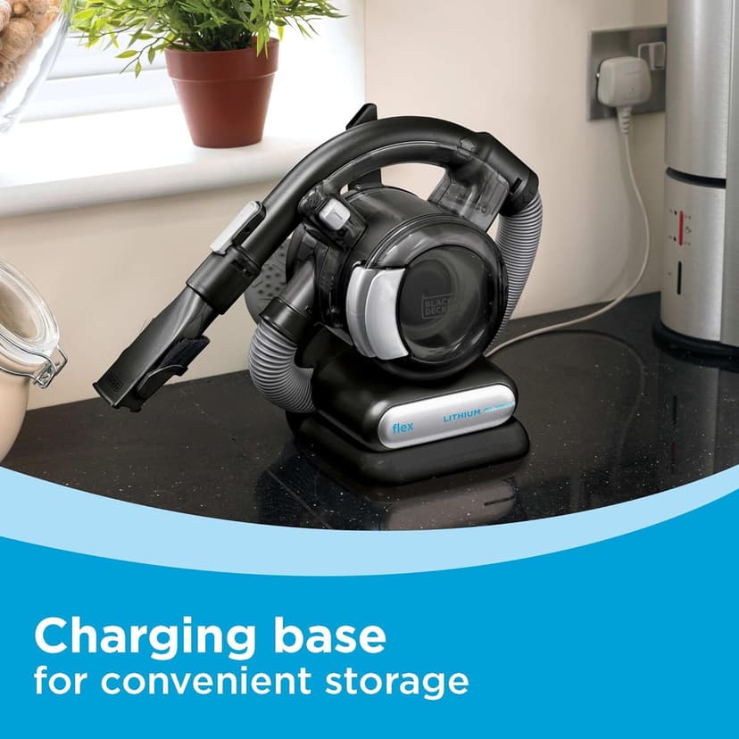 BLACK+DECKER dustbuster FLEX Cordless Handheld Vacuum, Home, Pet and Car Vacuum (BDH2020FL)