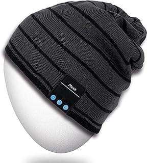 Rotibox Bluetooth Beanie Hat Wireless Headphone for Outdoor Sports Xmas Gifts