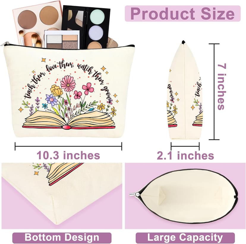 Teacher Appreciation Gifts for Women, End of Year Thank You Gifts for Teachers Basket Set of 5