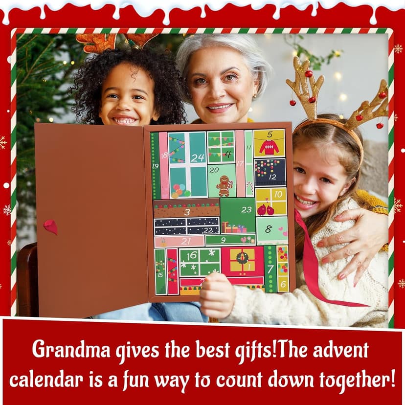 Makeup Advent Calendar 2025, 24 Days Christmas Gift Makeup Sets For Women, UCANBE 2025 Xmas Countdown Calendar Full Makeup Kits Beauty Makeup & Cosmetic For Teens, Girls Gift