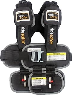 Small Black, Lightweight, Compact, Portable Car Seat - Perfect for Travel and Everyday Child Safety