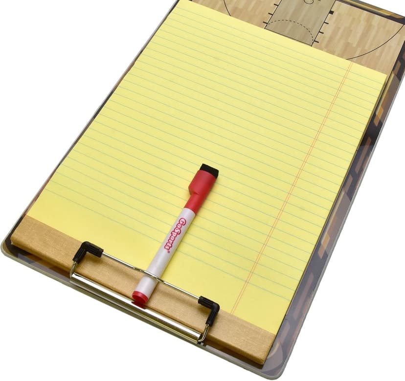 GoSports Premium Dry Erase Coaches Clipboards – Basketball, Baseball, Football, Soccer, Hockey, Volleyball, Lacrosse
