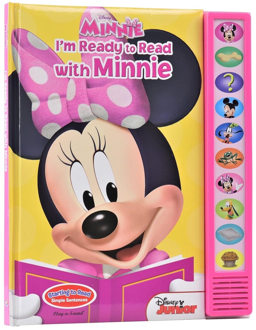 Disney Minnie Mouse - I'm Ready to Read with Minnie Sound Book - PI Kids