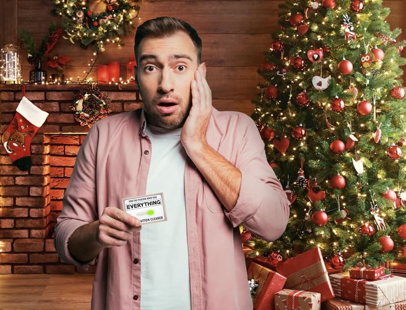 Funny Gifts Belly Button Lint Brush, Christmas Gag Gifts for Adults, Men, Women, Boyfriend, Husband, White Elephant, Secret Santa, Prank Gift for Person who has Everything (Green/Kraft)