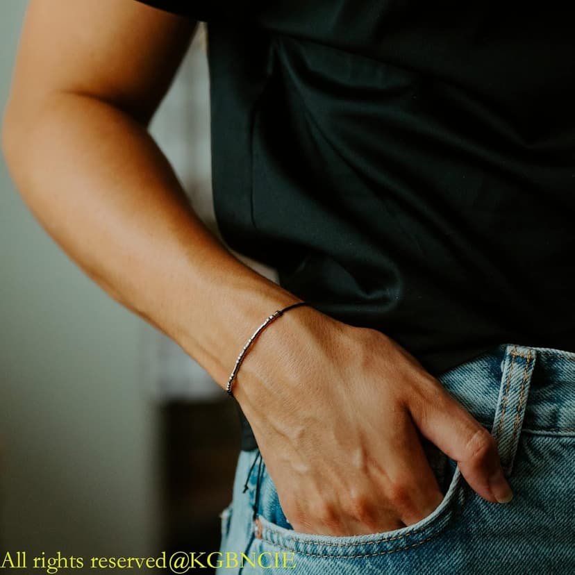 KGBNCIE Inspirational Gifts for Women, Morse Code Funny Gifts Bracelets for Women, Morse Code Bracelets Friend Gifts