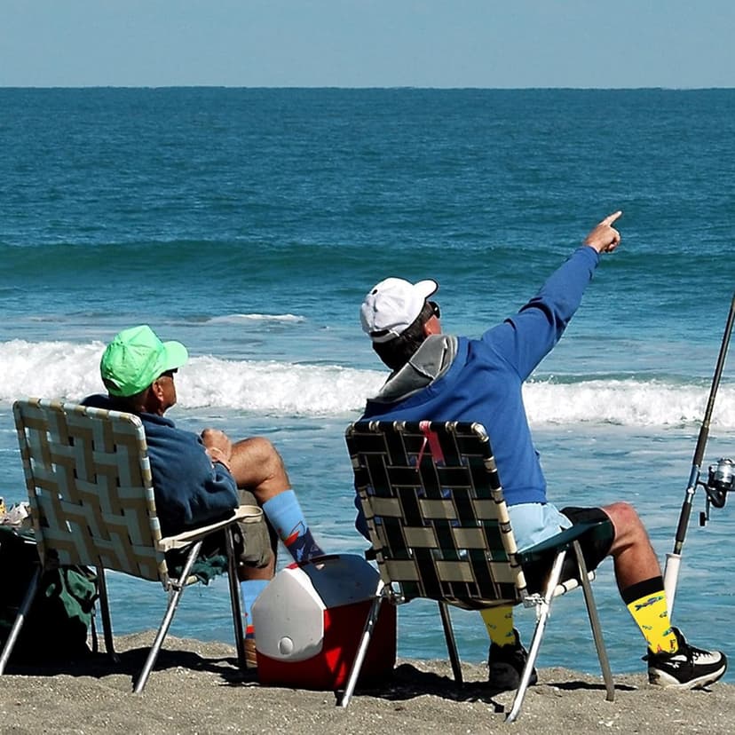 Jeasona Mens Funny Fun Crazy Funky Dress Crew Socks Gifts for Men Dad Grandpa