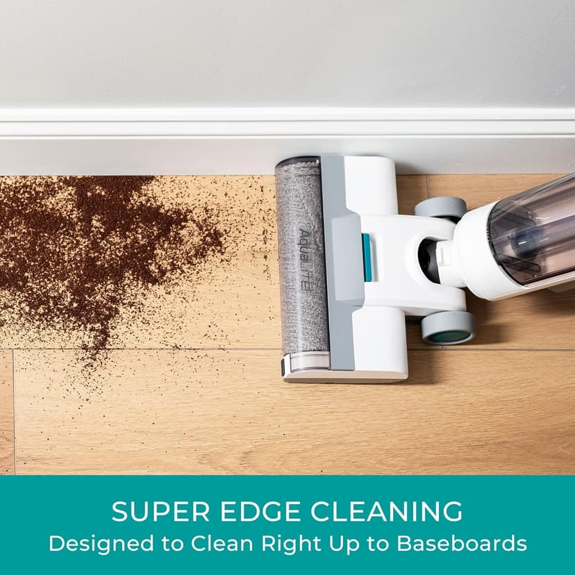 Kenmore HF5010 AquaLite 3-in-1 Cordless Wet Dry Vacuum Hard Floor Cleaner with Automatic Air-Drying, 35mins Runtime & One Edge Self-Cleaning Mop for Multi-Surface and Messes