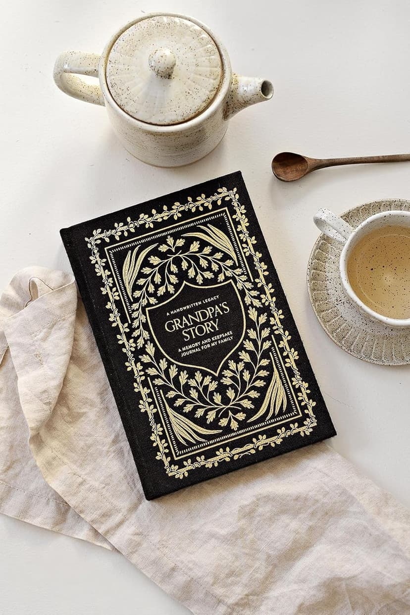 Grandpa's Story: A Memory and Keepsake Journal for My Family (Heirloom Story Books and Guided Journals)