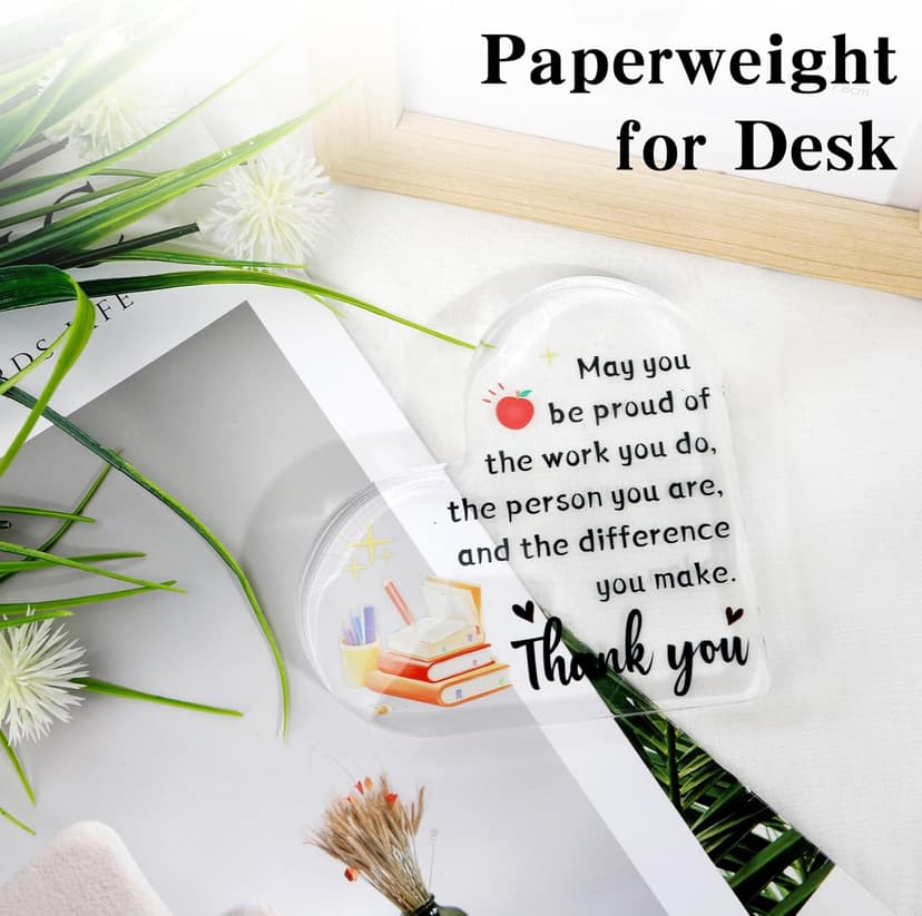 Teacher Gifts for Women,End of Year Teacher Gifts,Teacher Appreciation Gifts,Teacher Christmas Gifts,Thank You Teacher Valentines Gift,Teacher Gifts from Student Desk Home Office Decor