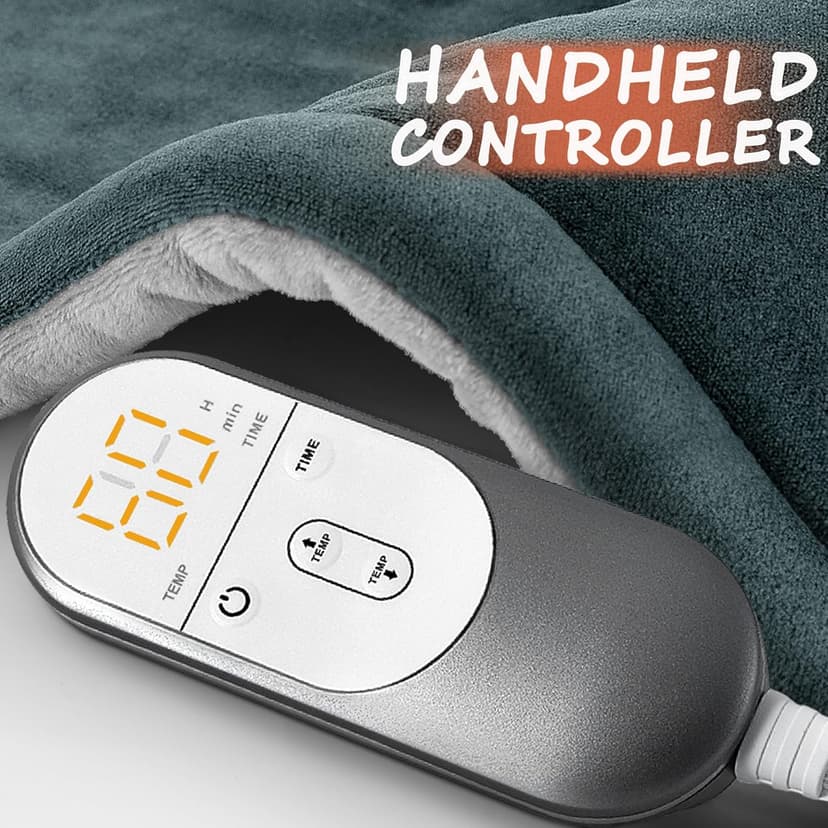 Neck Heating Pad Gifts for Dad, Men, XL Weighted Shoulder Heat Pad, Back Pain Relief Heat Pads, Gifts for Mom, Women and Christmas, Birthday, Mother's Day, Fathers Day Warm Gifts, 23'' x 17''