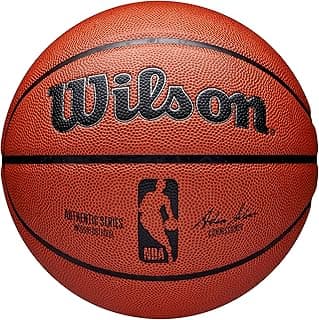 WILSON NBA Authentic Indoor/Outdoor Basketballs - Size 3, Size 6 and Size 7