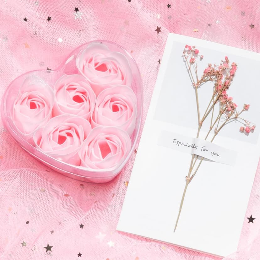 Birthday Gifts for Women Self Care Gifts Get Well Soon Gifts, Rose Relaxing Spa Gifts Basket Care Package w/ Luxury Flannel Blanket, Unique Mothers Day Gifts for Mom Her Friend Sister Wife Grandma