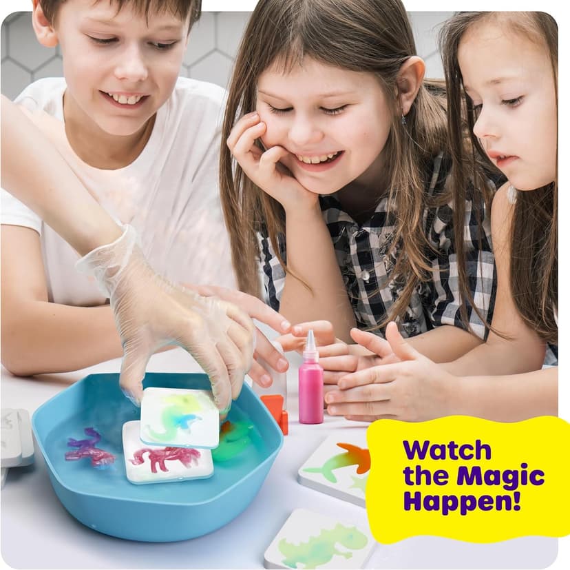 Dan&Darci Aqua Fairy Water Gel Kit for Kids - Craft for Kids - Magic Elf Toy Kits - Waters Pets - DIY Squishy Maker - Make Your Own Squishies Toys Crafts for Boys & Girls Ages 6-12