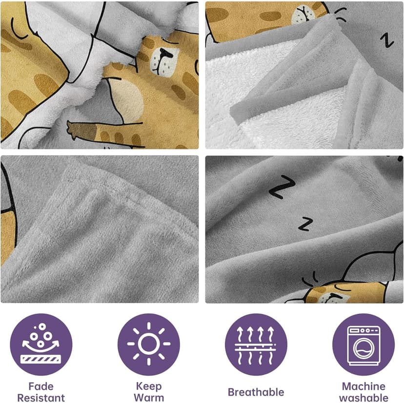 SteadStyle Gifts for Mom from Daughter or Son, Mom Birthday Gifts Blanket, Mother Presents for Christmas, Valentine's Day, Mothers Day, Fluffy Blanket for Mommy, 60'' x 50'' (Grey)