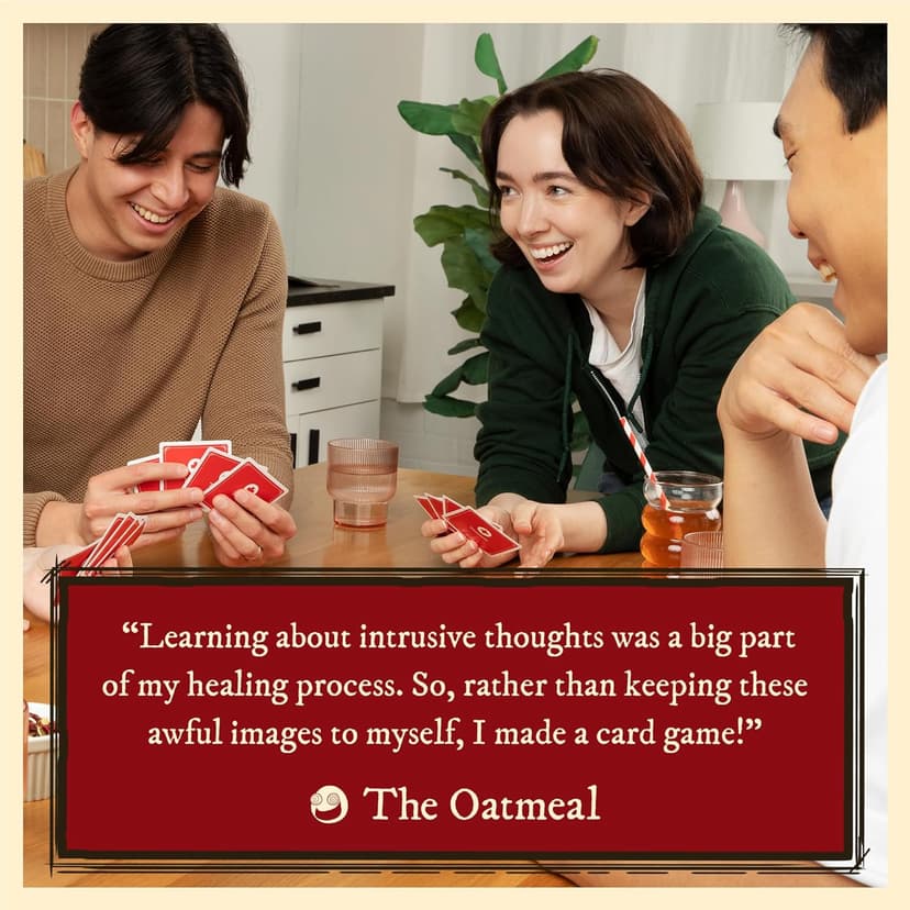 Horrible Therapist: Extra Horrible Edition by Exploding Kittens - A Card Game for 3-8 Players, Ages 17+ - Adult Party Game for Family Night