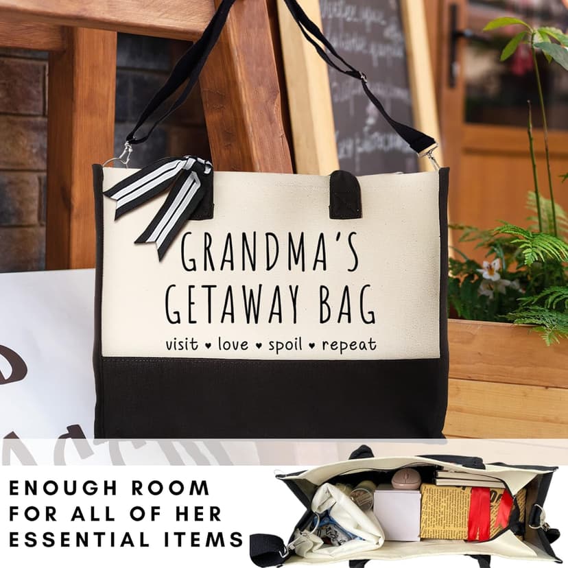 Grandma Gifts - Gifts for Grandma from Grandchildren - Canvas Tote Bag