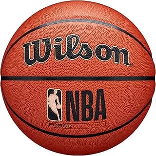 WILSON NBA Forge Indoor/Outdoor Basketballs - Size 5, Size 6 and Size 7