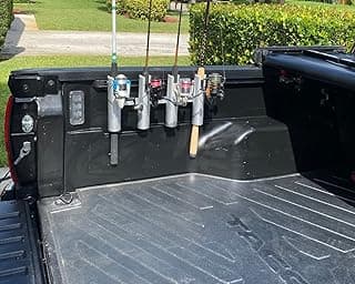 Outdoorsmens Depot Outdoorsmen's Depot Tundra/Tacoma Bed Rail Fishing 4-Rod/Pole Holder Mount USA