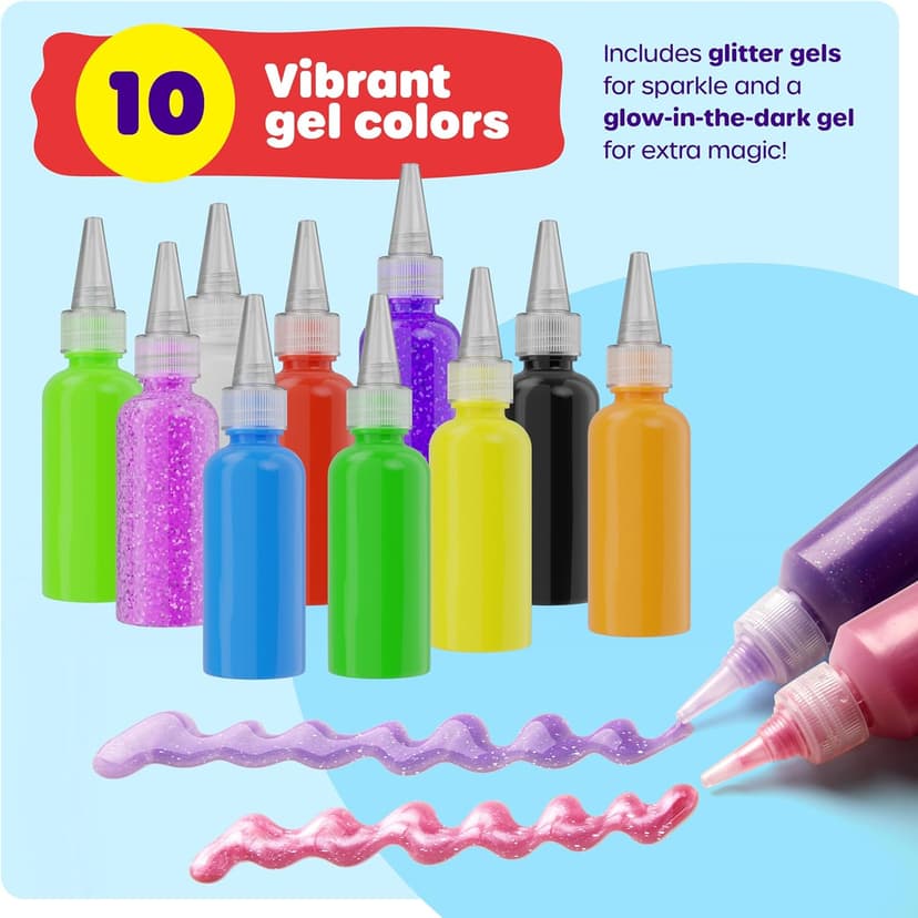 Dan&Darci Aqua Fairy Water Gel Kit for Kids - Craft for Kids - Magic Elf Toy Kits - Waters Pets - DIY Squishy Maker - Make Your Own Squishies Toys Crafts for Boys & Girls Ages 6-12