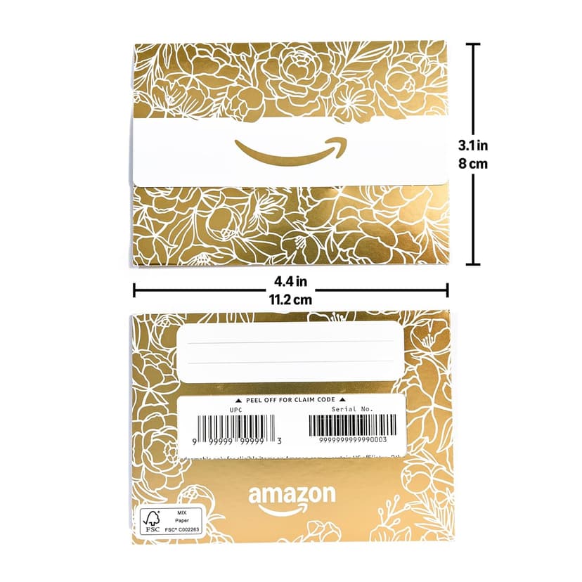 Amazon Physical Gift Card - Celebration