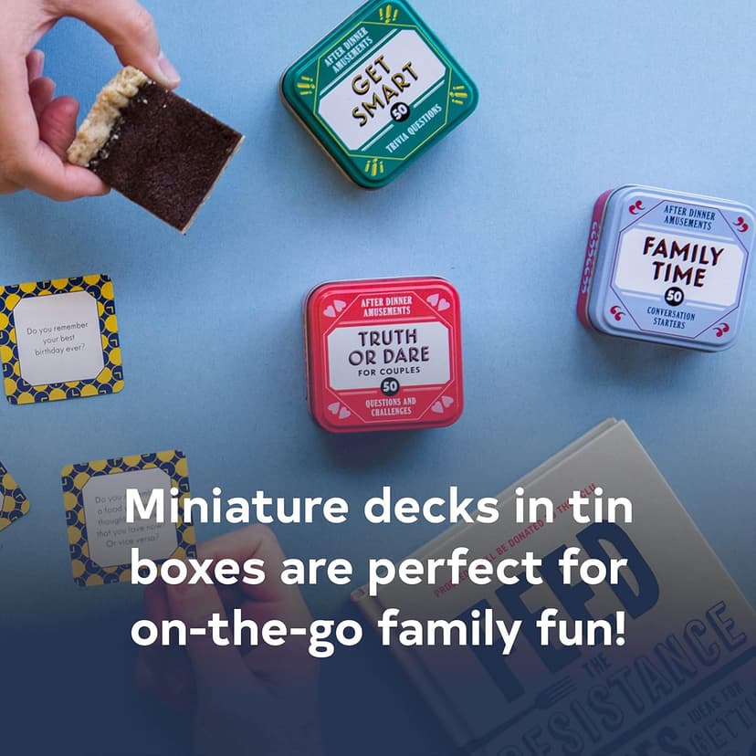 After Dinner Amusements: Do You Remember? 50 Questions to Share Memories (Conversation Game for Family and Friends, Gift for Host or Hostess)