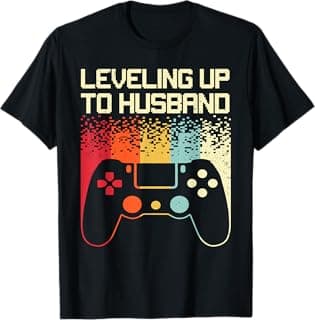 Cool Future Husband For Men Boys Groom To Be Bachelor Gamer T-Shirt