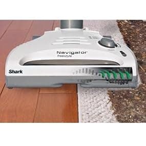 Shark SV1106 Navigator Freestyle Upright Bagless Cordless Stick Vacuum for Carpet, Hard Floor and Pet with XL Dust Cup and 2-Speed Brushroll, White/Grey