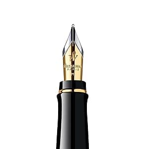 Waterman Expert Fountain Pen Gloss Black with 23k Gold Trim Fine Nib Gift Box