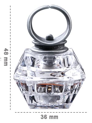 Konsait Flashing Led Light up Rings Bachelorette Party Favors Toys Grow in The Dark Party Suppiles Diamond Bling Rings for Birthday Weddings Bridal Shower Decorations (13pcs)