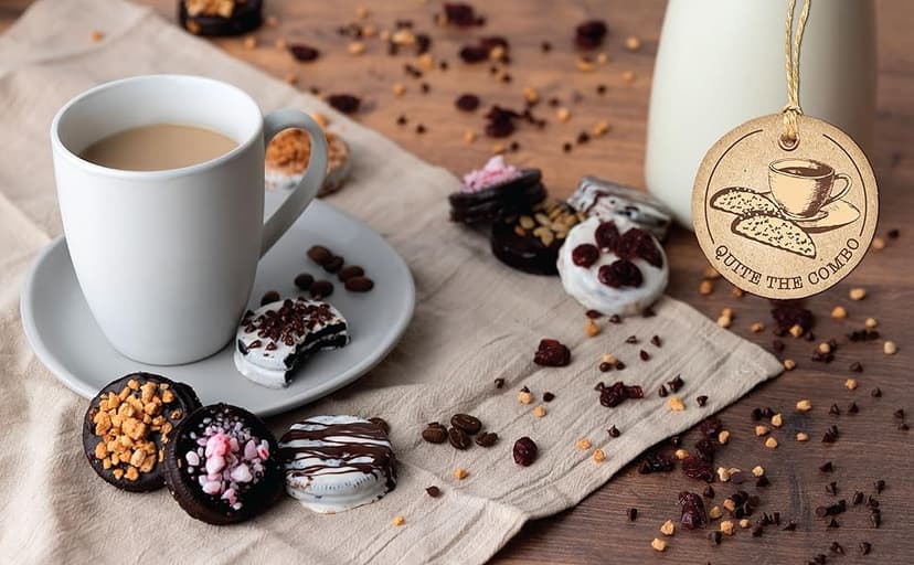 Barnett’s Chocolate Cookies Favors Easter Gift Box Sampler, Gourmet Christmas Holiday Corporate Food Gifts, Mothers & Fathers Day, Birthday or Get Well Care Package Idea, 6 Unique Flavors