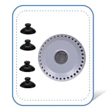 hygger 360GPH Electric Aquarium Gravel Cleaner, 5 in 1 Automatic Fish Tank Cleaning Tool Set Vacuum Water Changer Sand Washer Filter Siphon Adjustable Length 15W