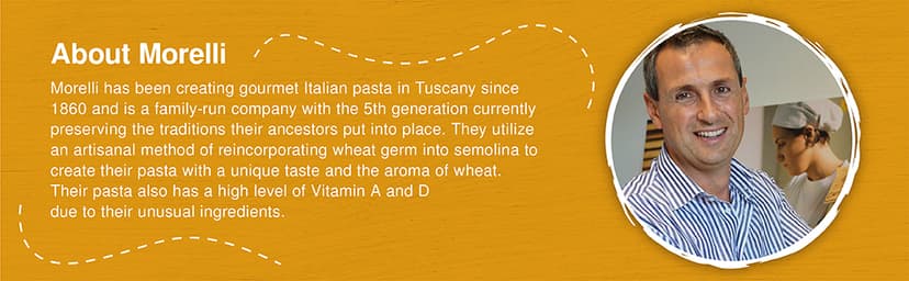 Morelli Busiate, Pici, and Bucatini Organic Pasta Variety Pack - Imported Italian Pasta Sampler - Specialty Assortment Includes Three-17.6 oz Packages of Gourmet Pasta from Italy