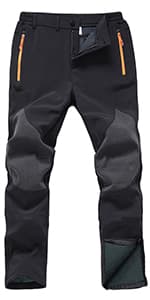 Gash Hao Mens Hiking Convertible Pants Outdoor Waterproof Quick Dry Zip Off Lightweight Fishing Pants