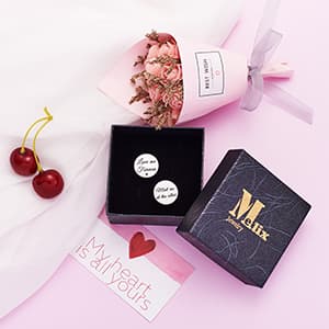 Melix Home Stainless Steel CuffLinks for Men Groom Meet Me at The Altar Wedding Gifts Cuff Links