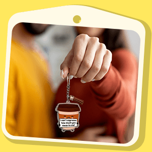 Positive Support Keychains Appreciation Gifts for Coworkers Employee Christmas Thanksgiving Funny Positive Gifts