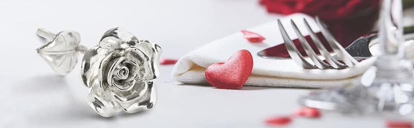 Tin Rose 10th Anniversary for Her Gift - Tin Gift 10 Year Wedding Anniversary for Wife Couples, Solid Pure Casted Everlasting Rose Tenth Decoration Aluminum for Him