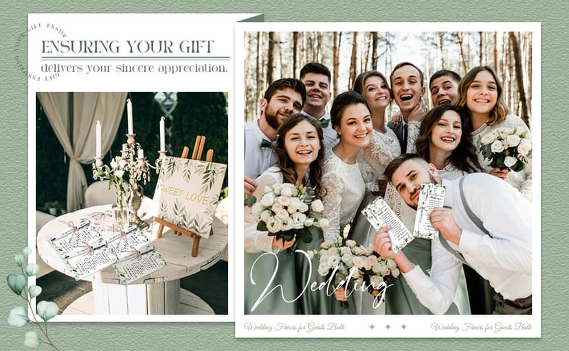 50 Sets Wedding Favors for Guests Bulk Retractable Ballpoint Pen Thank You Cards with Hemp Rope Bridal Shower Gift for Guest Wedding Souvenirs Newlyweds Party Supplies